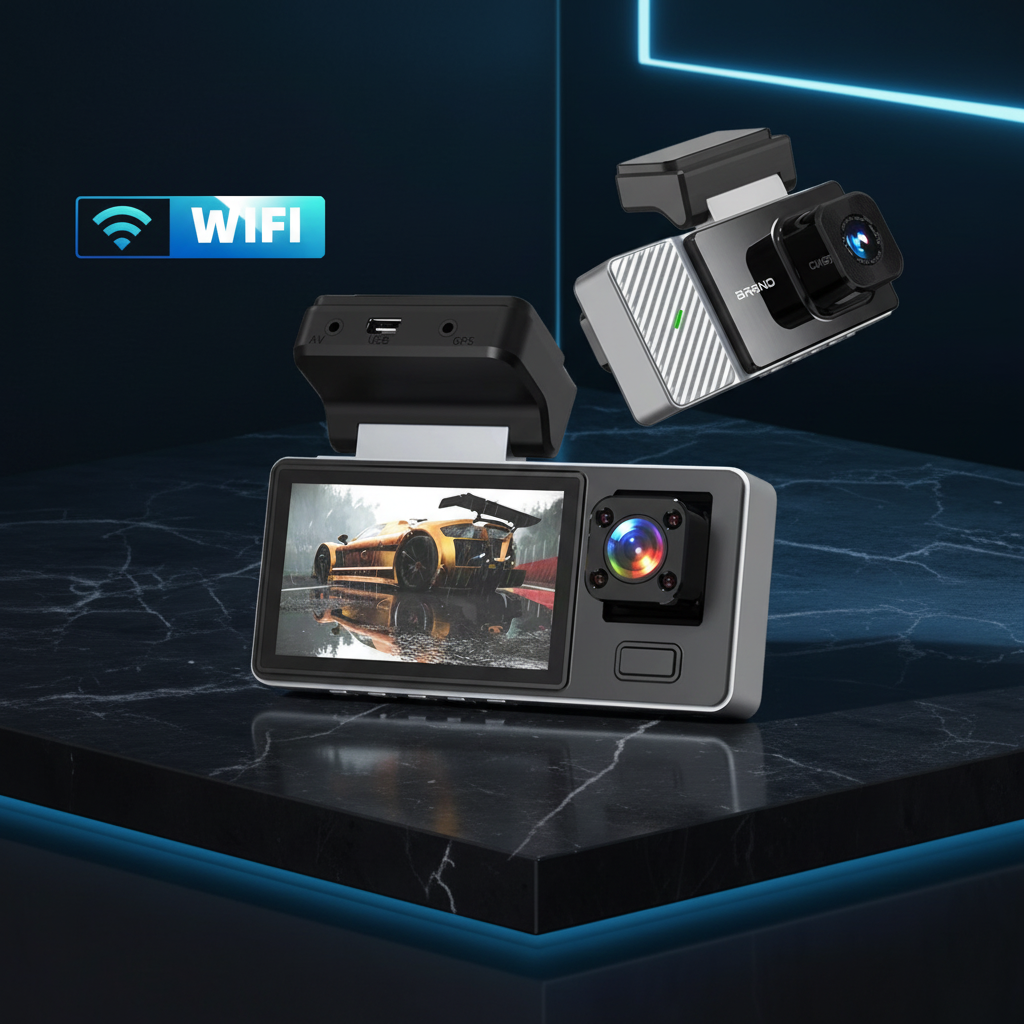 Dashcam na marmurze